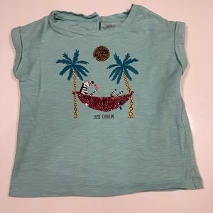 John Lewis Just Chillin Girls Tee
